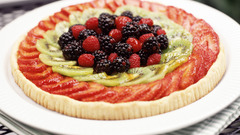 Fruits kiwi blackberry fruit