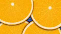 Fruits oranges orange slices