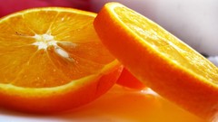 Fruits oranges orange slices