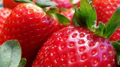 Fruits strawberries