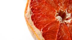 Fruits white background