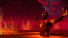 Fuego lava graphic diablo