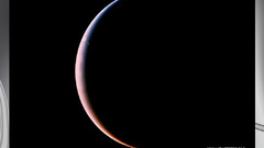 Full Solar eclipse Space