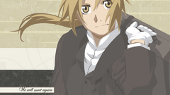 Fullmetal alchemist elric edward