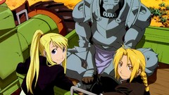 Fullmetal alchemist elric edward rockbell winry Elric Alphonse