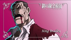 Fullmetal alchemist King Bradley