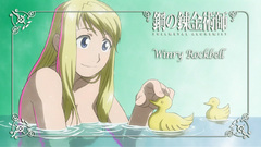 Fullmetal alchemist rockbell winry