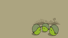 Fun funny Green ball