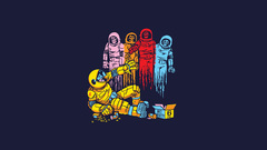 Funny alternative art pac-man