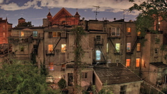 Funny Art colored windows