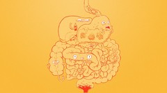 Funny artwork body parts