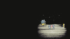 Funny astronauts Moon Landing