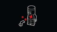 Funny Black Knight minimalistic Monty Python