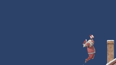 Funny Christmas santa claus