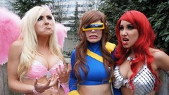 Funny cosplay Jessica Nigri Rosanna Rocha