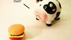Funny Cows hamburgers