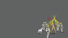 Funny firefighter striptease