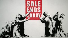 Funny graffiti Today banksy