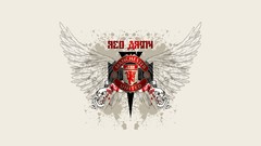 Funny Manchester United soccer Red Army Red Devils MUFC