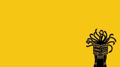 Funny medusa minimalistic