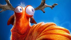 Funny moose minimalistic