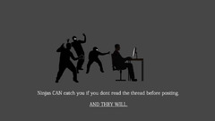 Funny ninjas cant catch