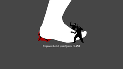 Funny ninjas cant catch