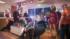 Funny party hitman agent 47 artwork video games