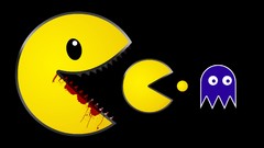 Funny playstation 3 pac-man vectors