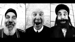 Funny religion grayscale monochrome