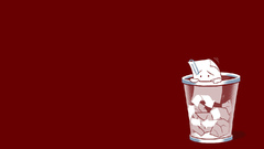 Funny Simple Background red