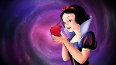 Funny snow-white apple inc