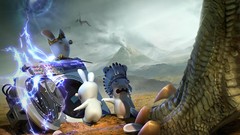 Funny travel in time Raving Rabbids