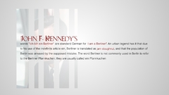 Funny Typography facts Kennedy