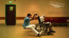 Funny wheelchair Dreaming