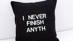 Funny writing cushion