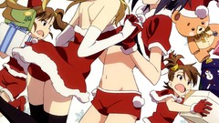 Futami mami hoshii miki Santa outfit