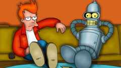 Futurama Bender couch philip