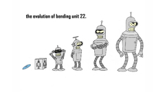 Futurama Bender Evolution