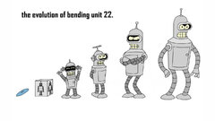 Futurama Bender Evolution generation