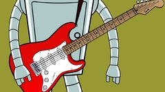 Futurama Bender guitars