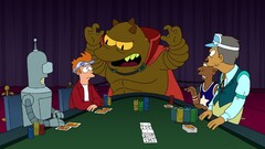Futurama Bender philip j fry poker cartoon TV series