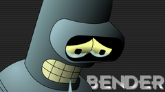 Futurama Bender sad