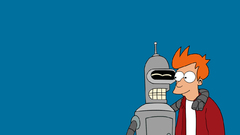 Futurama Bender Simple Background