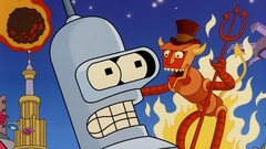 Futurama cartoon Bender philip j fry TV series turanga leela