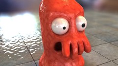 Futurama Dr Zoidberg sculptures