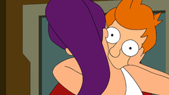Futurama kissing turanga leela