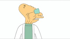 Futurama Simple Background Professor Farnsworth