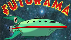 Futurama Space ship cartoon