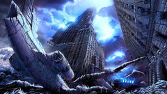Future destruction Apocalypse devastation